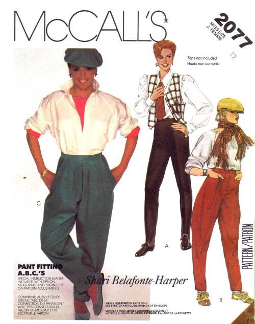 1980s stirrup pants